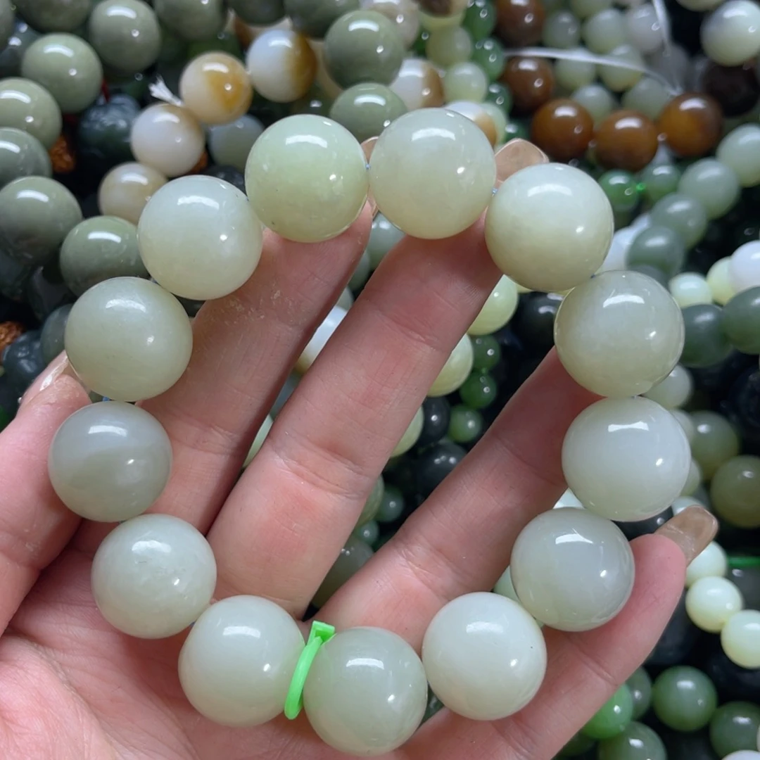 和田玉手链未镶嵌