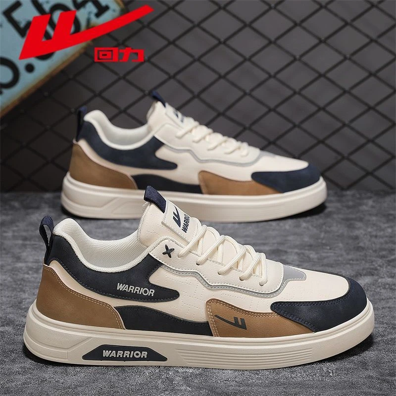 回力男鞋2025新款春季潮流时尚休闲板鞋防滑男士低帮百搭小白潮鞋