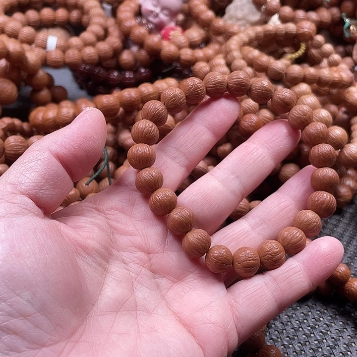 手串草珠菩提1.1同尺磨盘风羽