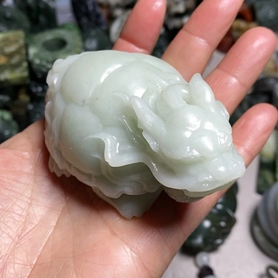 【闪购商品】和田玉（糖玉）珠宝半成品未镶嵌无**悔