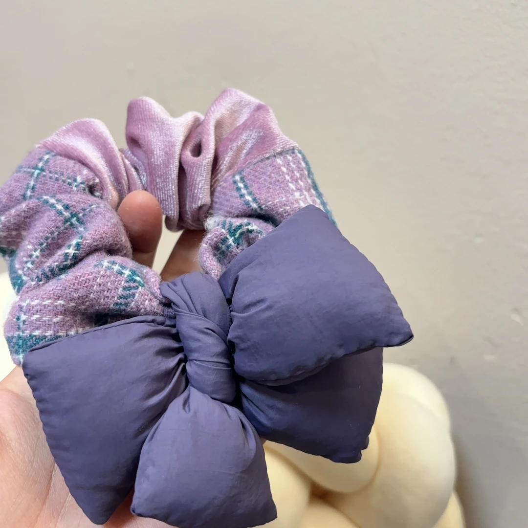 设计款立体蝴蝶结发圈T35