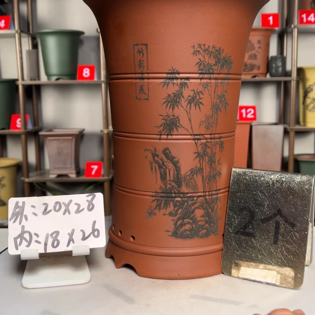 花盆紫砂紫砂花盆