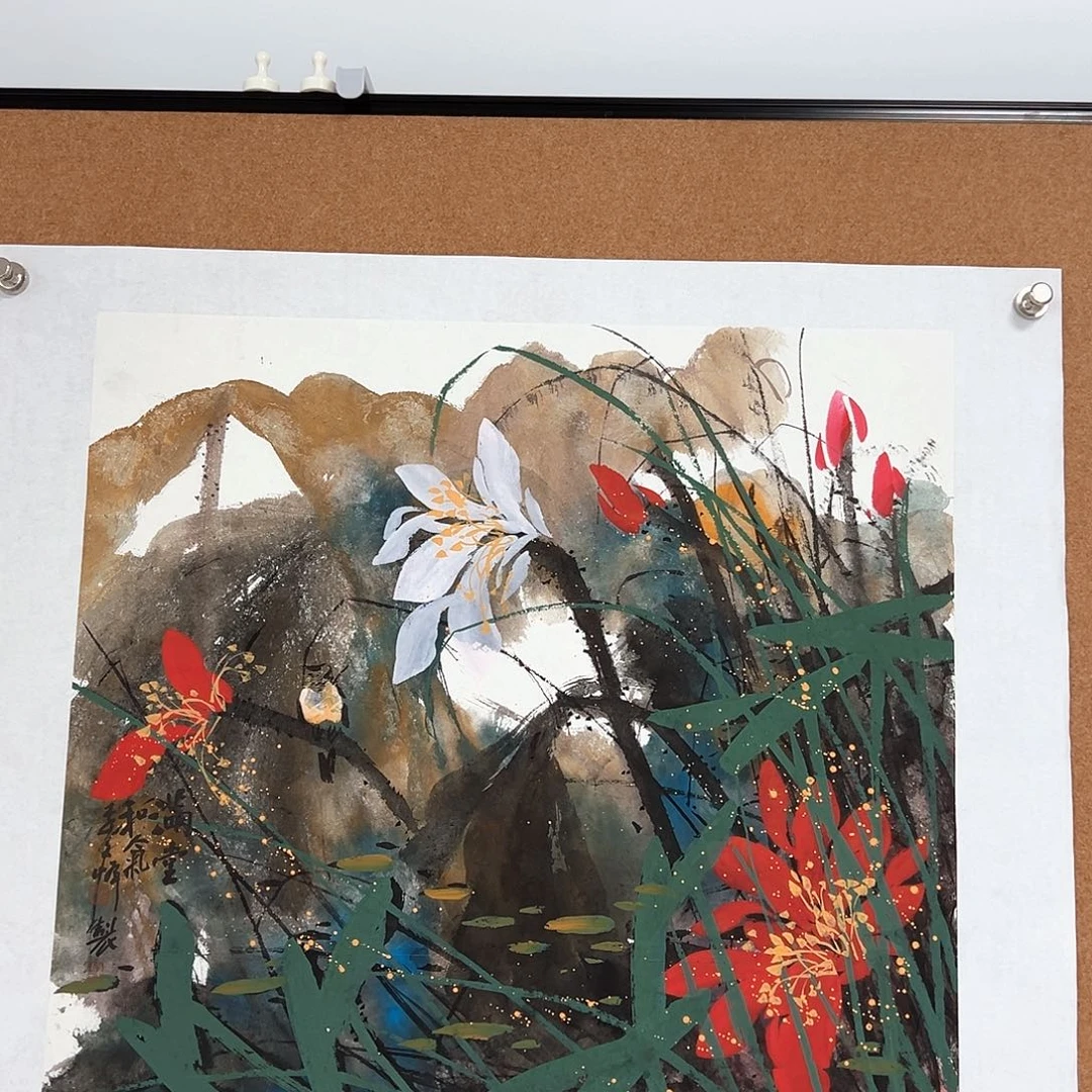 国画李文峰的作品