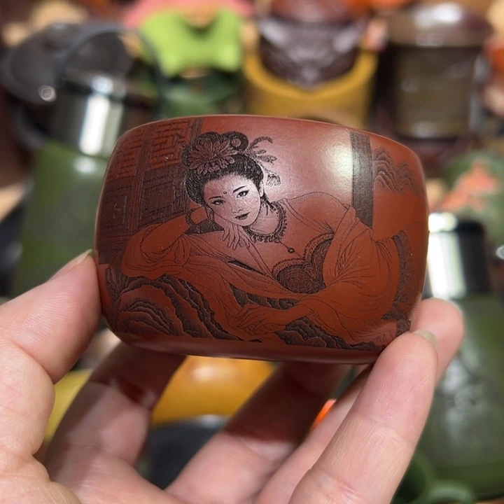 茶杯紫砂宜兴紫砂主人杯