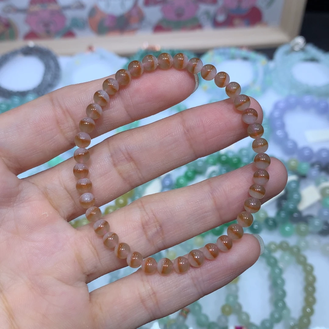 翡翠未镶嵌手链天然