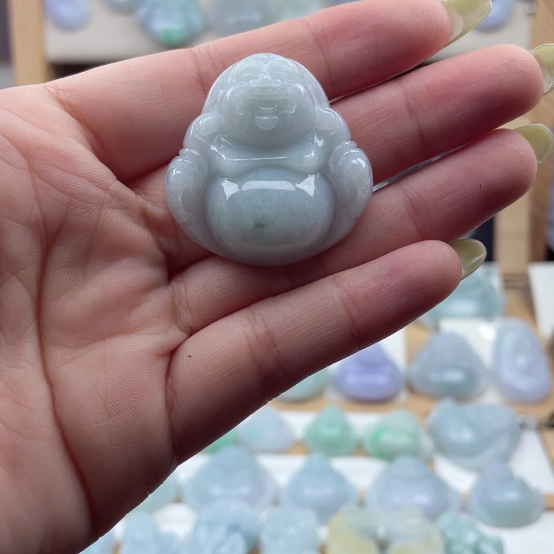 颈饰未镶嵌翡翠35尺寸佛公厚装