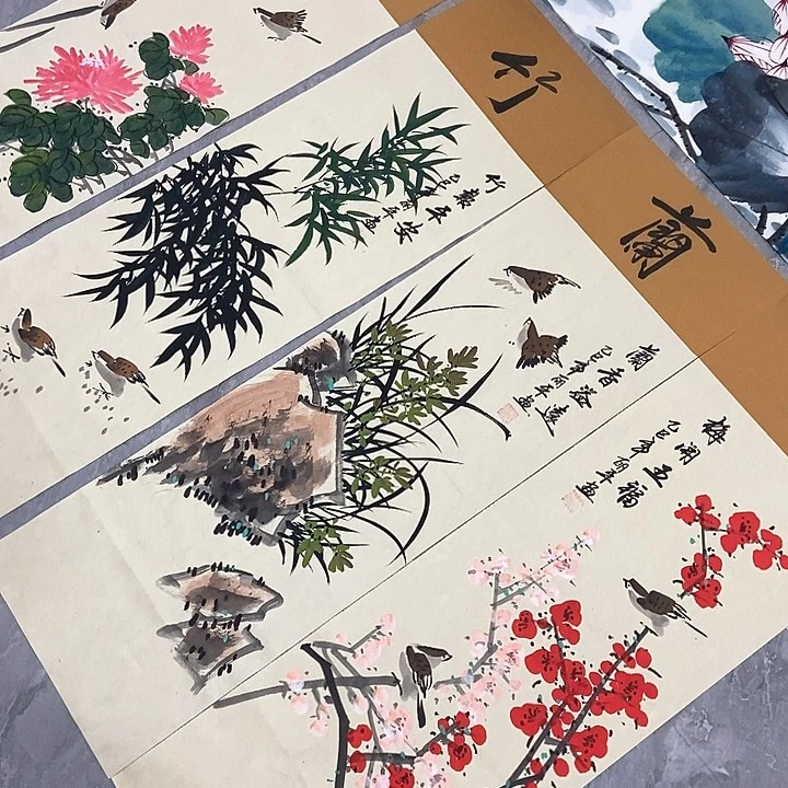 小周画廊的直播间