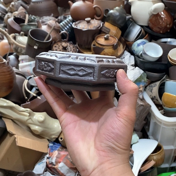 瓷片荷花绽放光芒……然后我们去看看那些