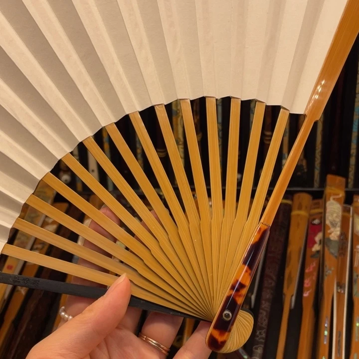 扇子郭炜三合贴片白钉