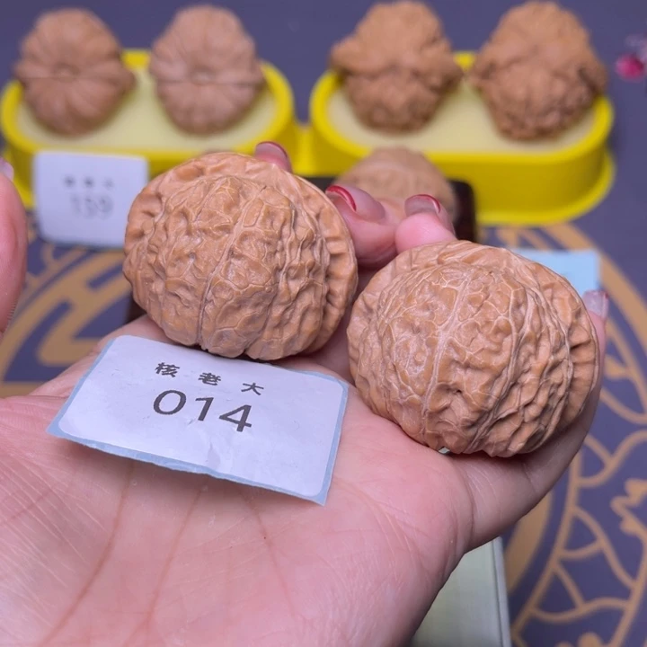 文玩核桃把件南瓜42.014