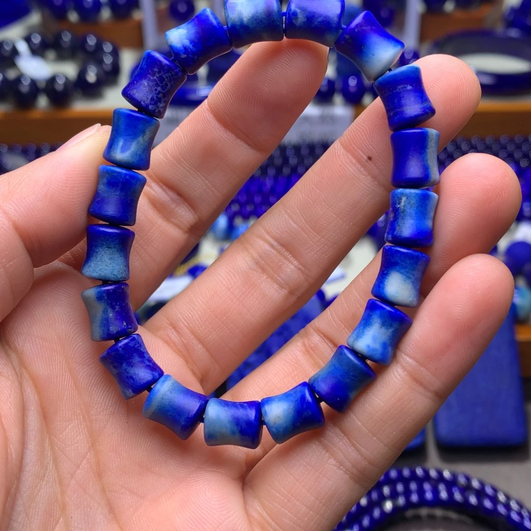 青金石手串未镶嵌8mm219