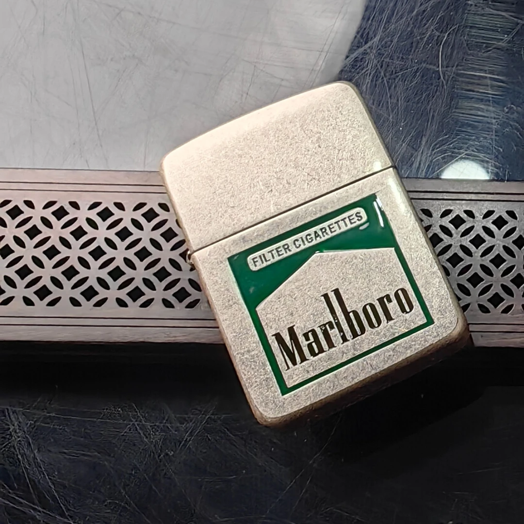 zippo打火机 DB 1941古银绿漆万宝路 DY9913TQ*779dabai