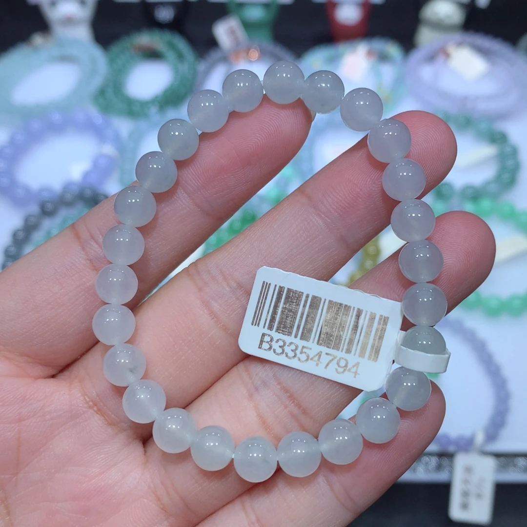 翡翠未镶嵌手串天然