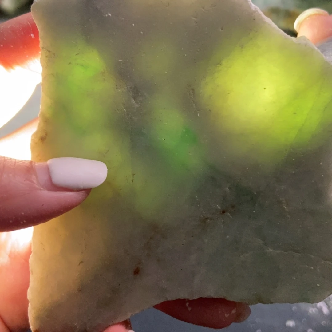 翡翠未镶嵌挂件天然翡翠