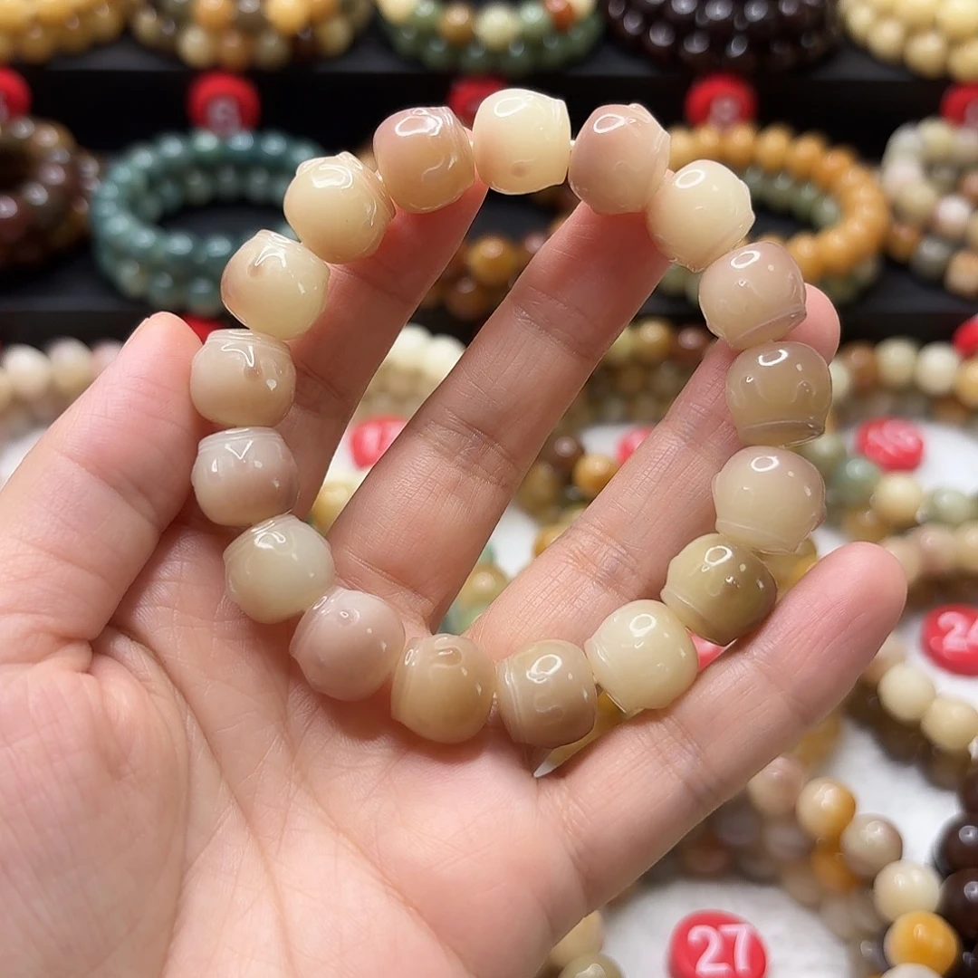 菩提根/象牙果手串蜜罐珠