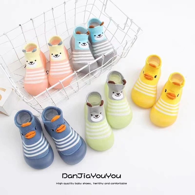 软底2024新款小童童鞋儿童地板袜鞋宝宝夏天室内外学步男女鞋软胶