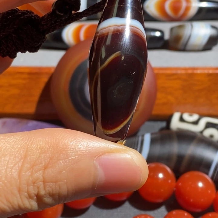 玛瑙/玉髓未镶嵌项链