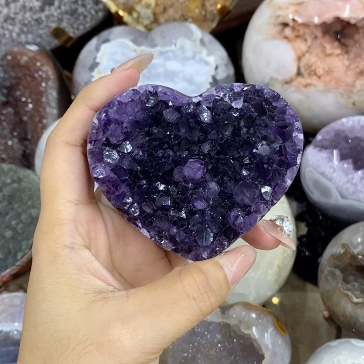 未镶嵌珠宝半成品紫晶