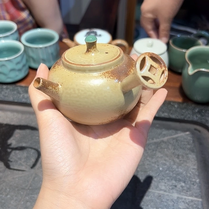 龙泉云间青瓷小米茶器