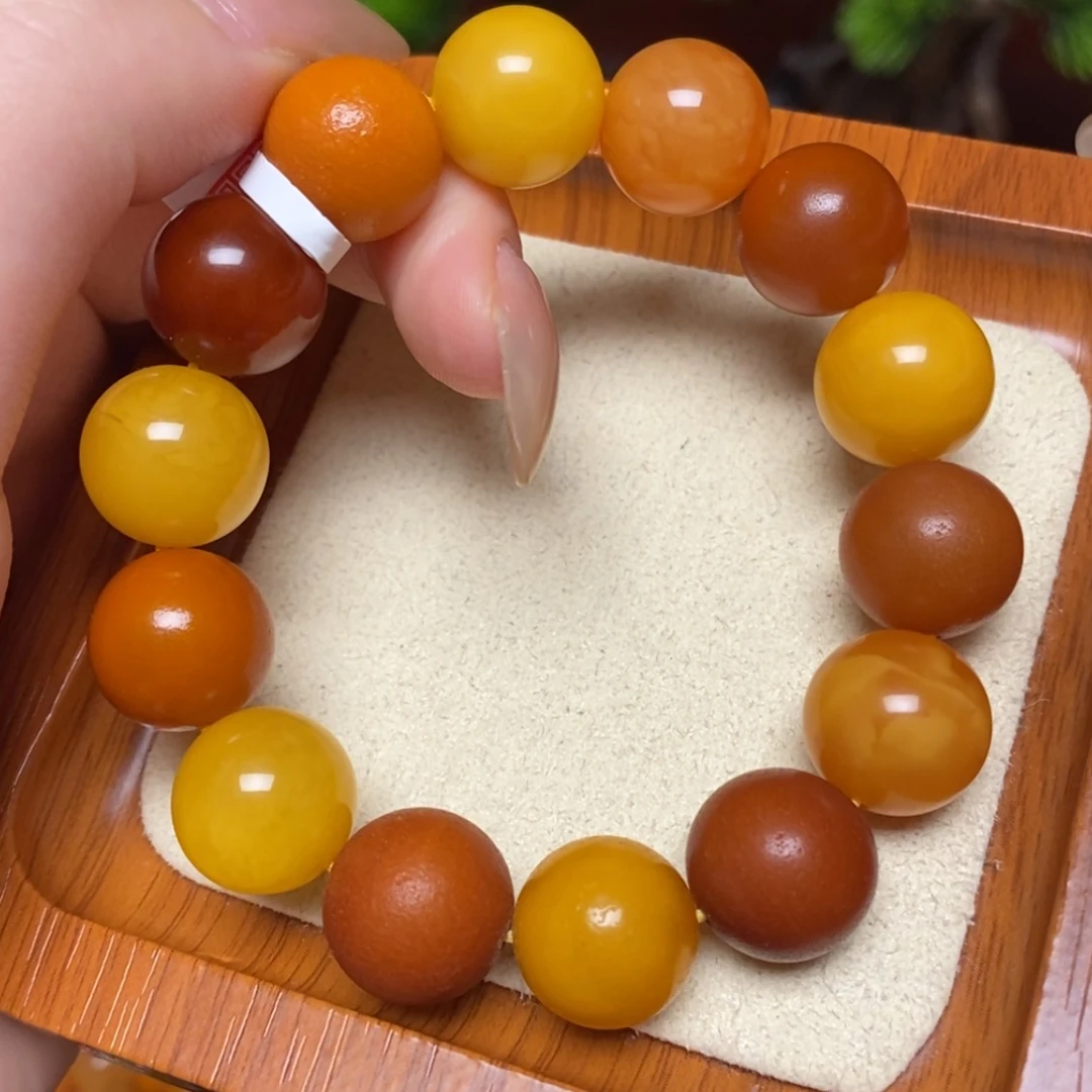 【闪购商品】未镶嵌蜜蜡手链手串