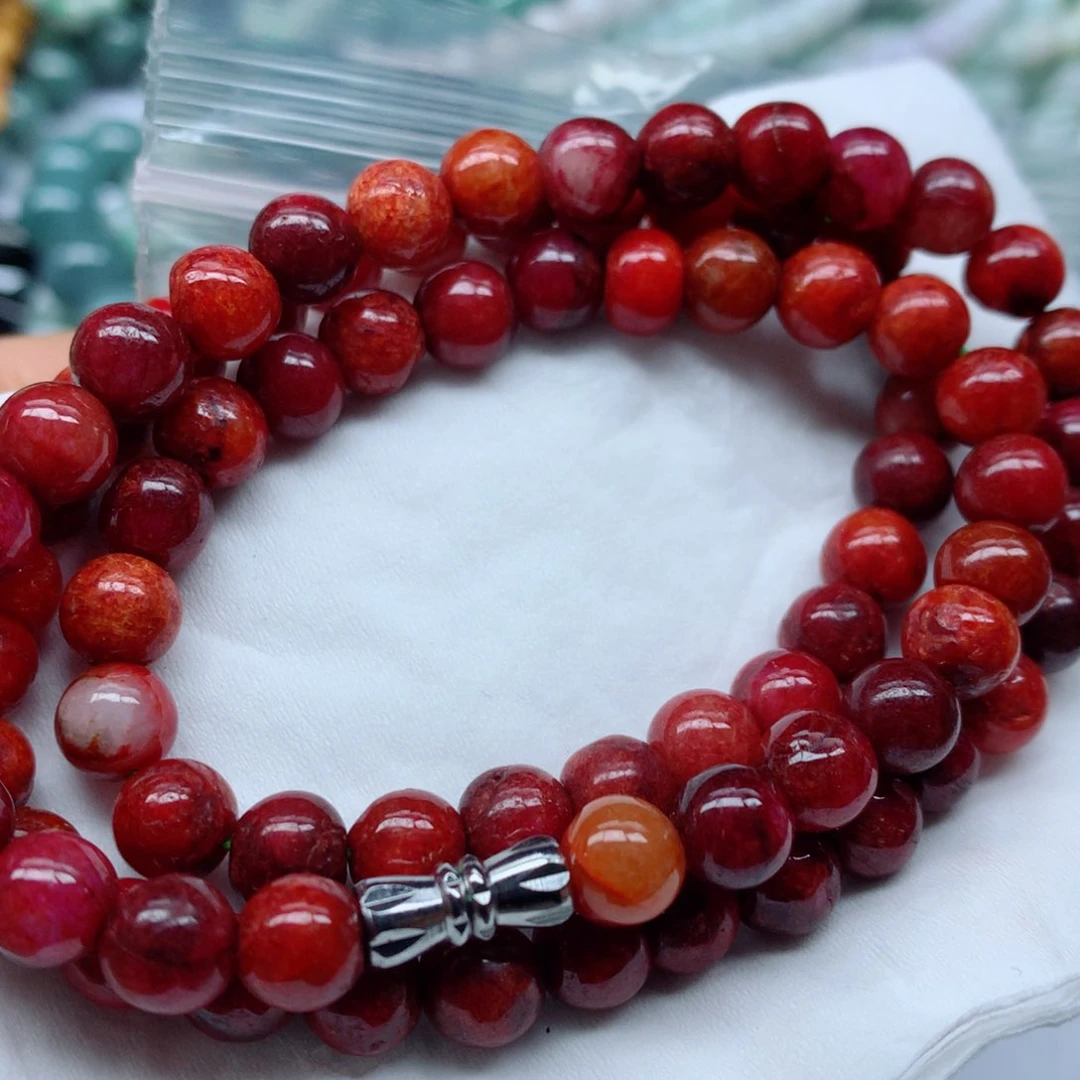 翡翠颈饰未镶嵌手串