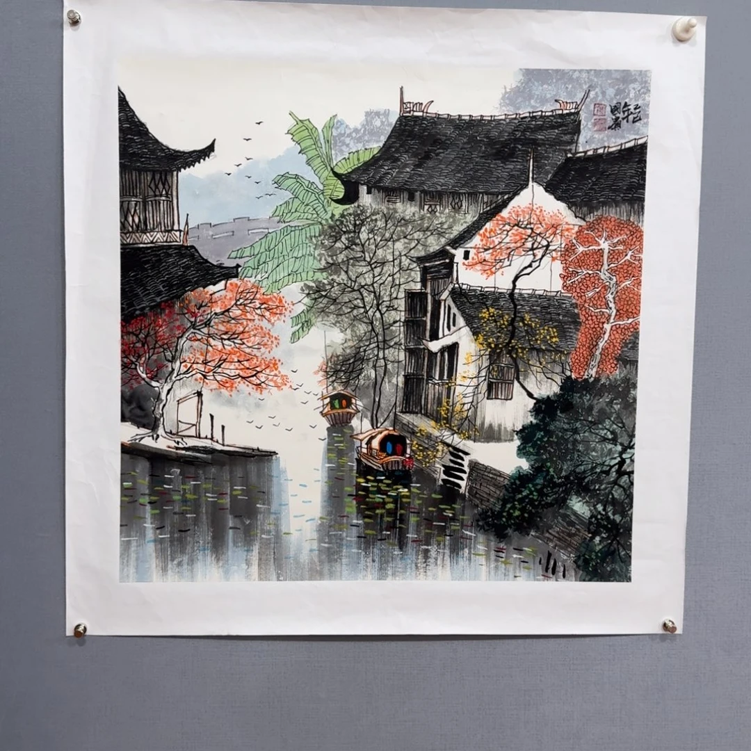 国画莫国宾精品作品