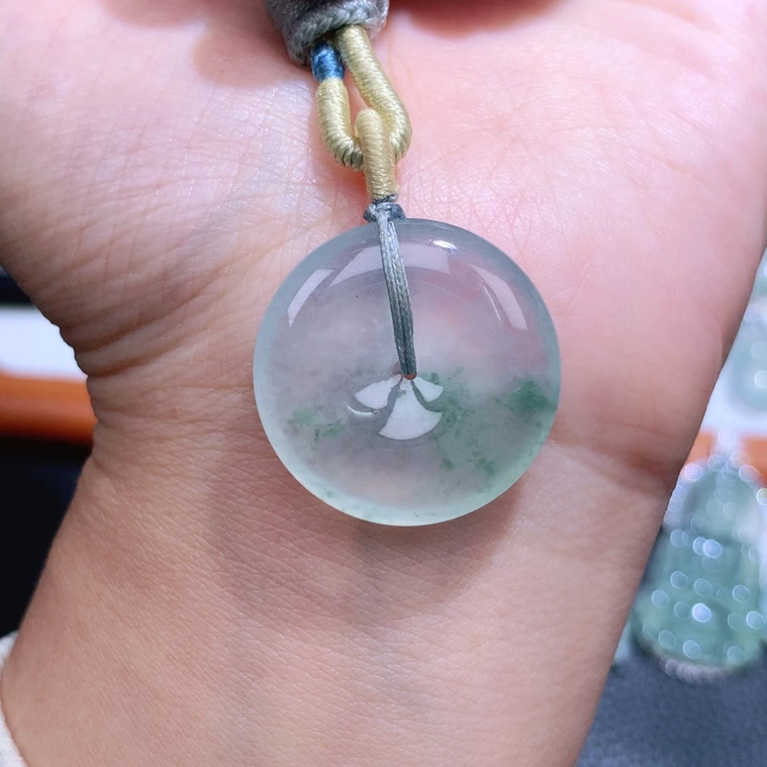 颈饰未镶嵌翡翠扣子