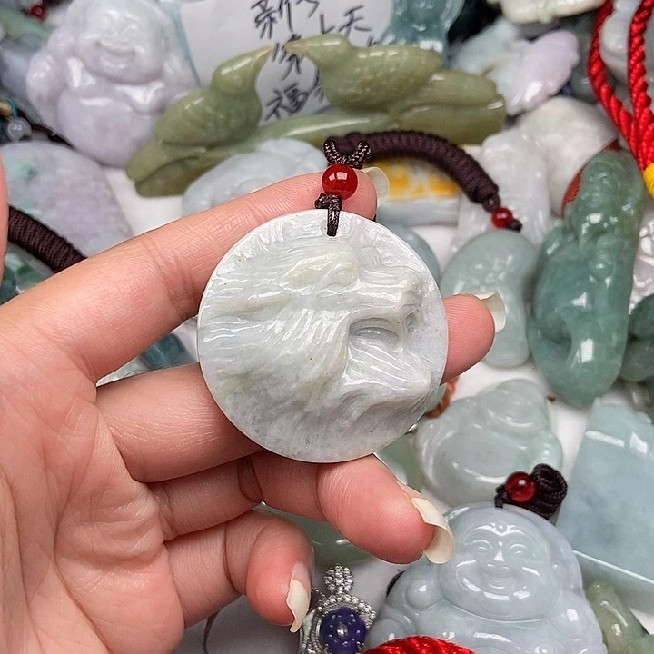 未镶嵌挂件翡翠翡翠
