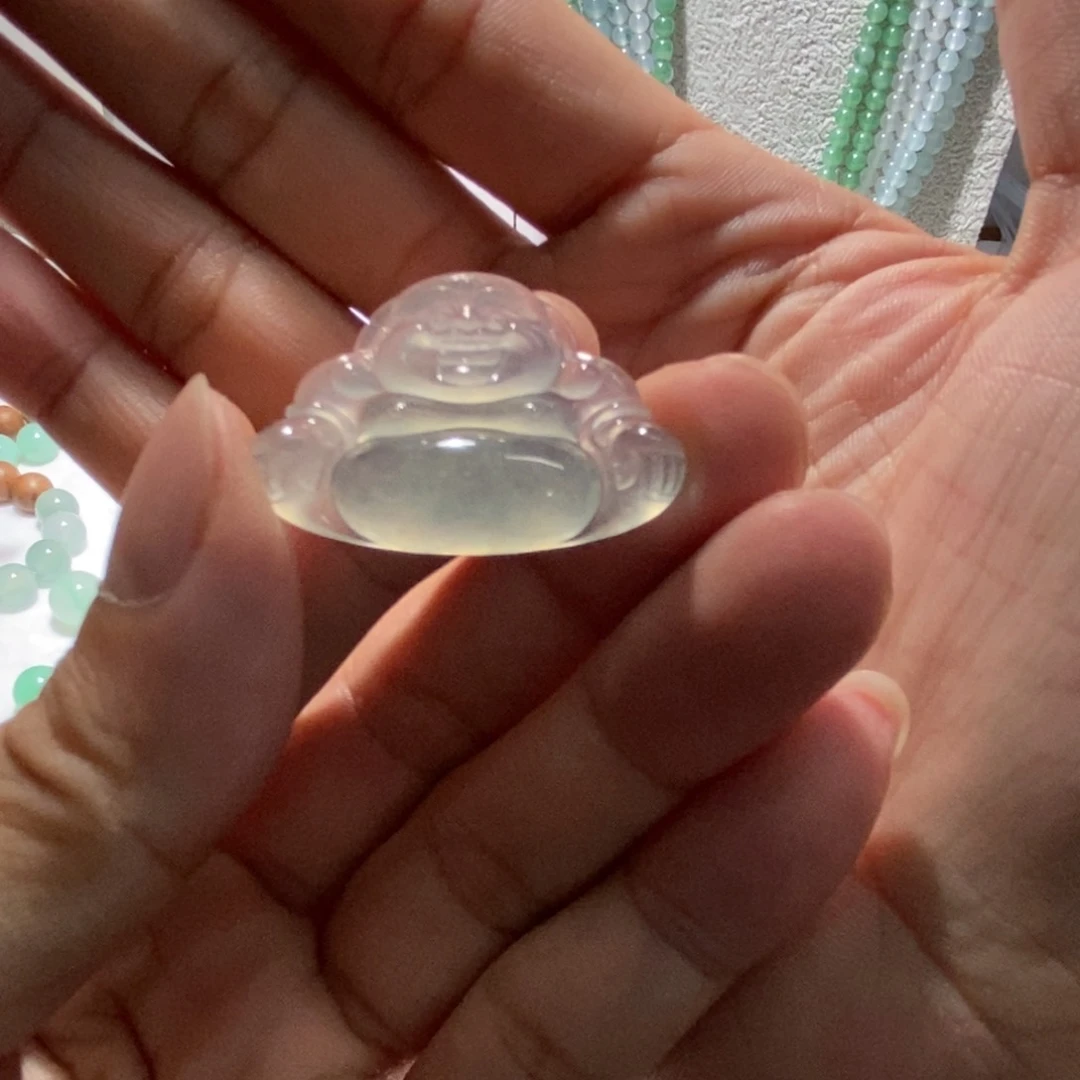翡翠散珠翡翠佛公
