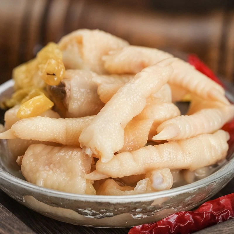 清真泡椒凤爪山椒鸡爪200即食泡凤爪酸辣重庆风味零食小吃泡椒笋