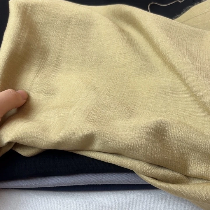 棉混纺米黄麻棉2米