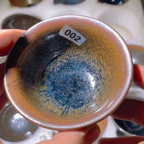 茶盏原矿原釉柴烧建盏