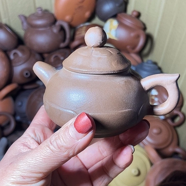 全手工制宜兴紫砂工艺茶壶