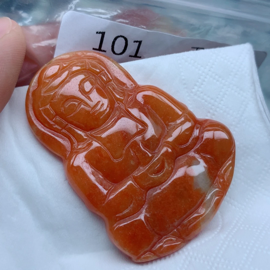翡翠未镶嵌颈饰珠子翡翠