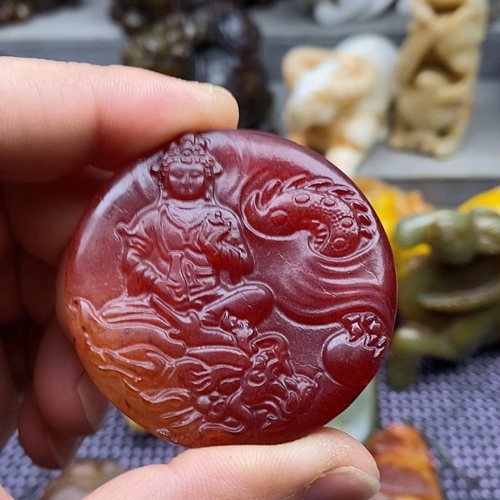 未镶嵌蛇纹石玉颈饰