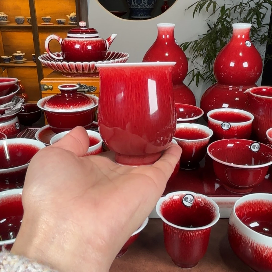 杯若*&景德镇高温原矿杯郁金香