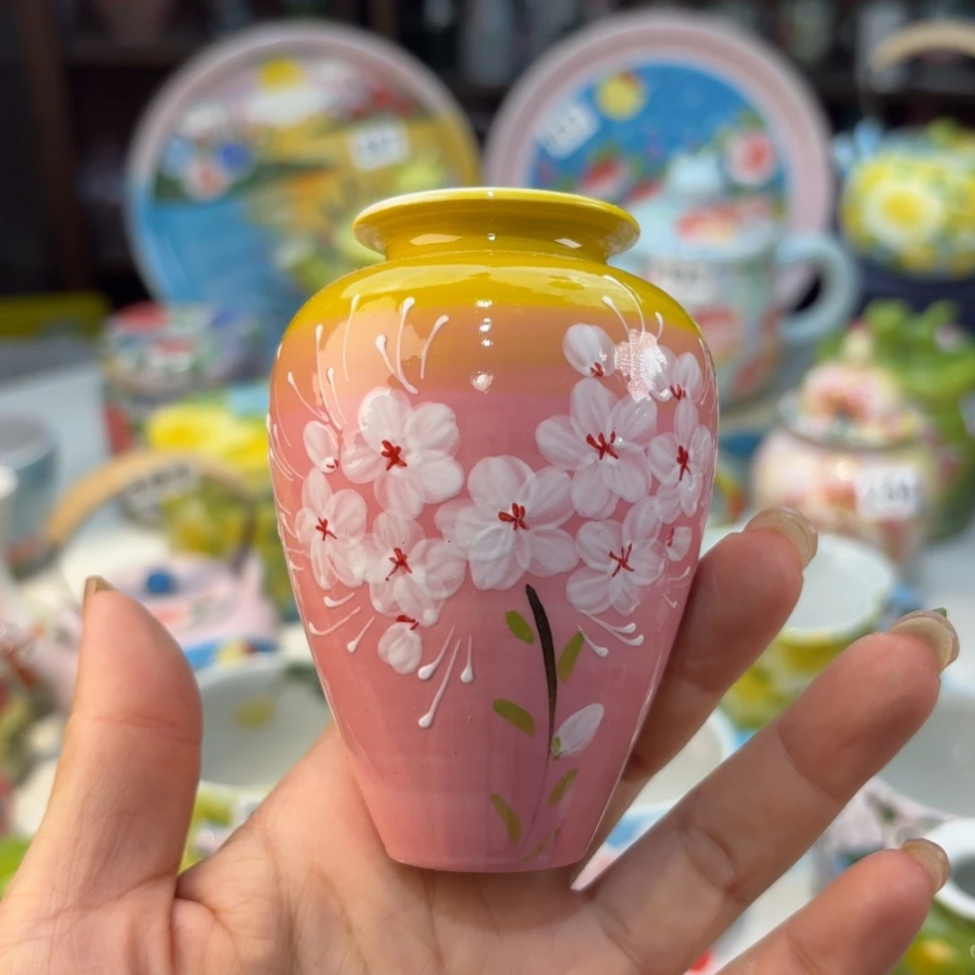 瓷片景德镇手绘高温釉下彩陶瓷茶具