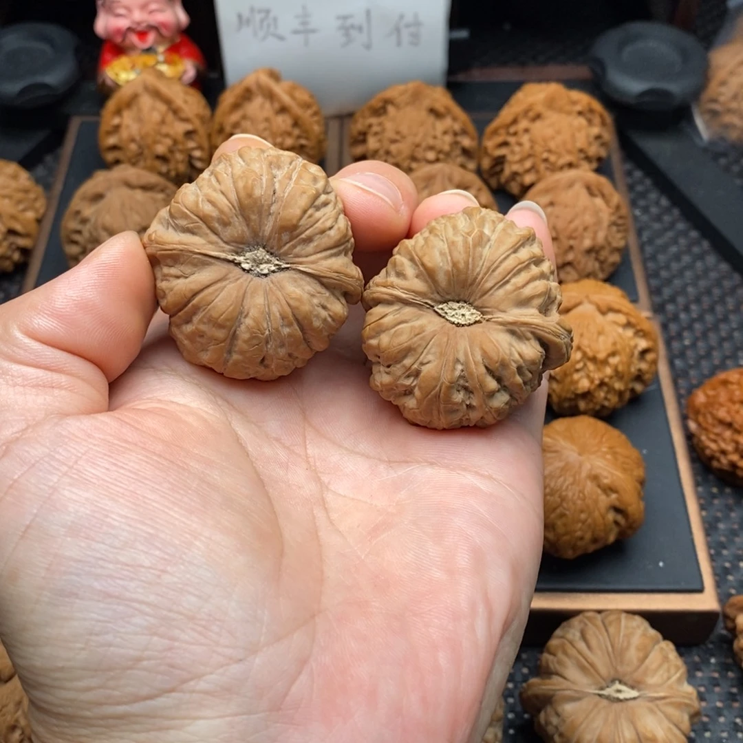 招***猫把件文玩核桃南瓜