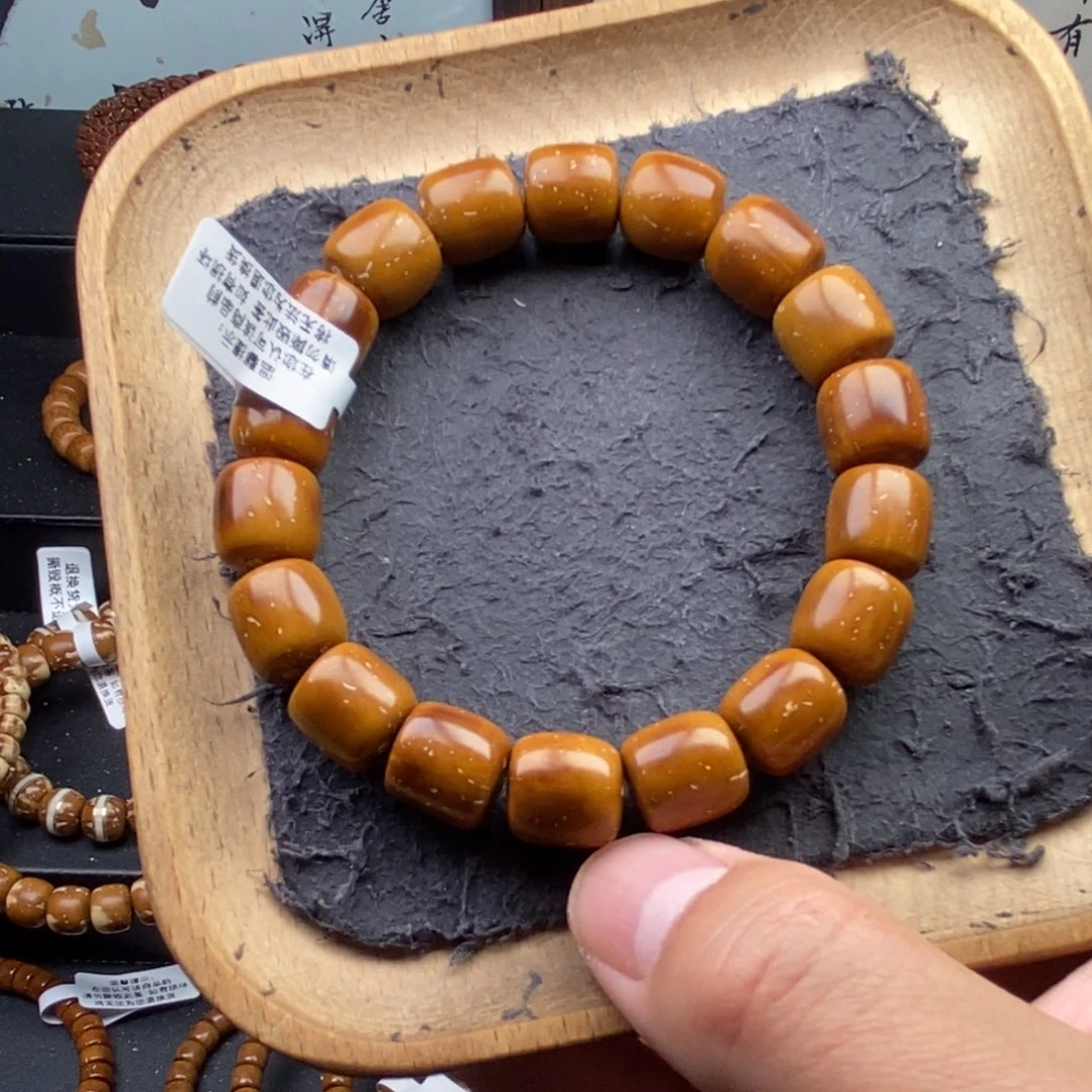 紫金鼠手串12mm天花板黄金甲