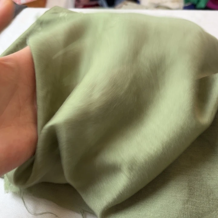 棉混纺军绿色人鱼姬2米