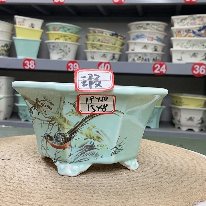 紫砂紫砂花盆1235