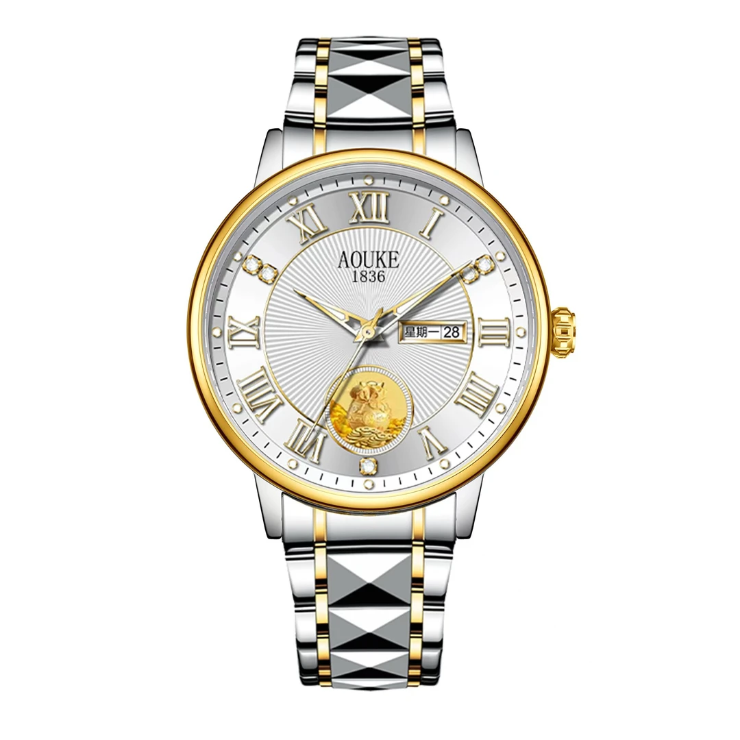 经典福禄系列镂空时尚百搭男士全自动腕表068