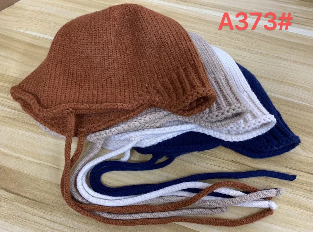 A373#系带包头毛