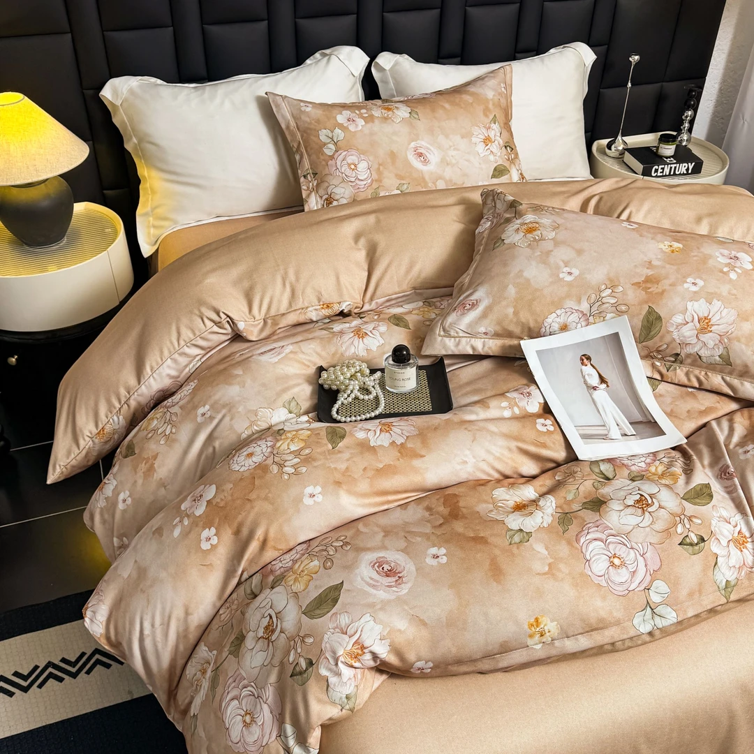 【欢寐家纺】加厚全棉磨毛秋冬款100棉四件套