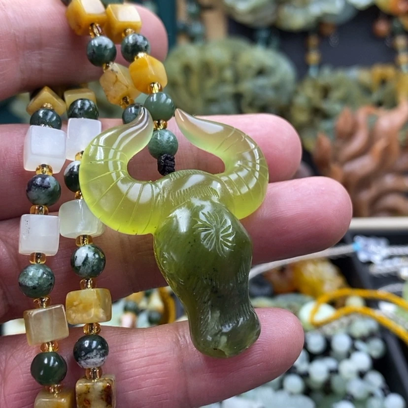 【闪购商品】未镶嵌岫玉吊坠