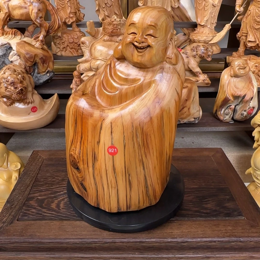 崖柏小木匠艺雕一物一拍