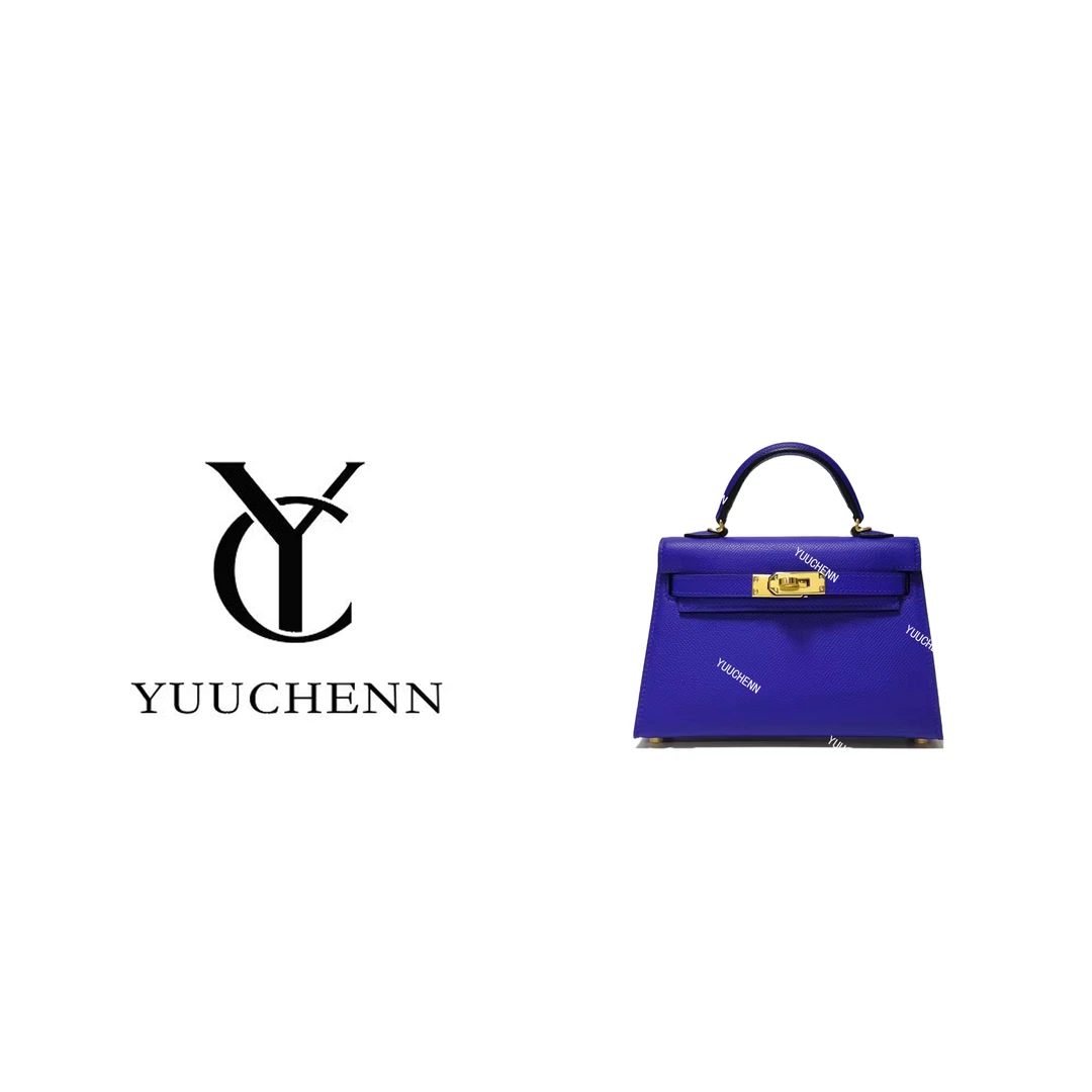 YUUCHENN【手工定制】  19cm原创设计高定真皮包 HH203