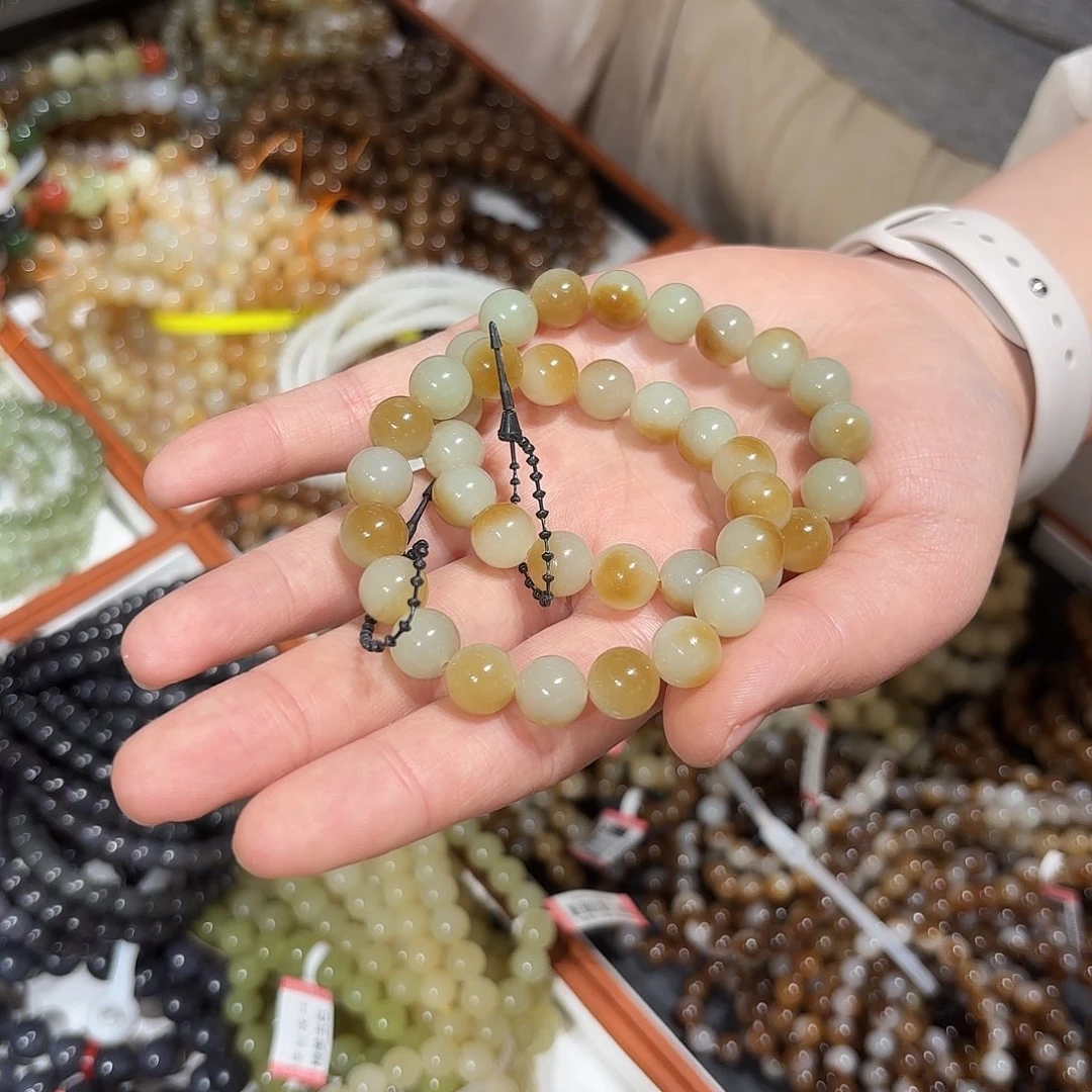 手串未镶嵌和田玉多样性发货拍一发一