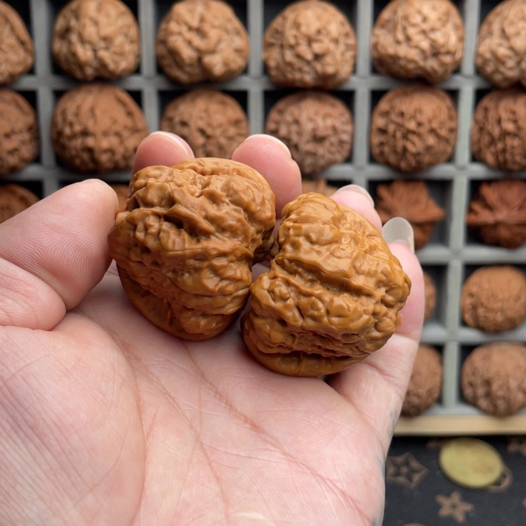 把件核桃41微修蛤蟆微微色差打底