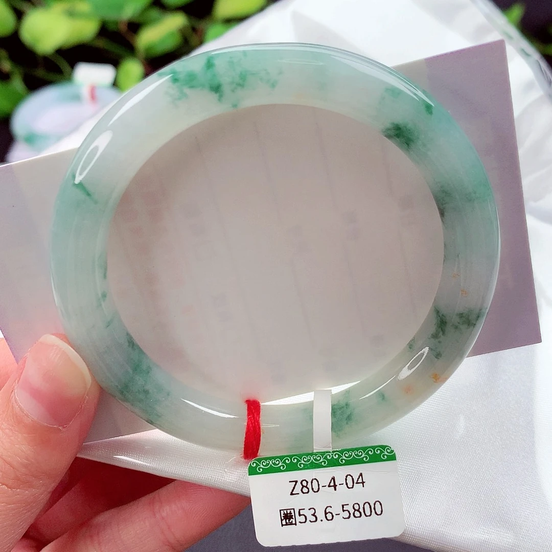 翡翠未镶嵌手镯缅甸天然a货翡翠手镯